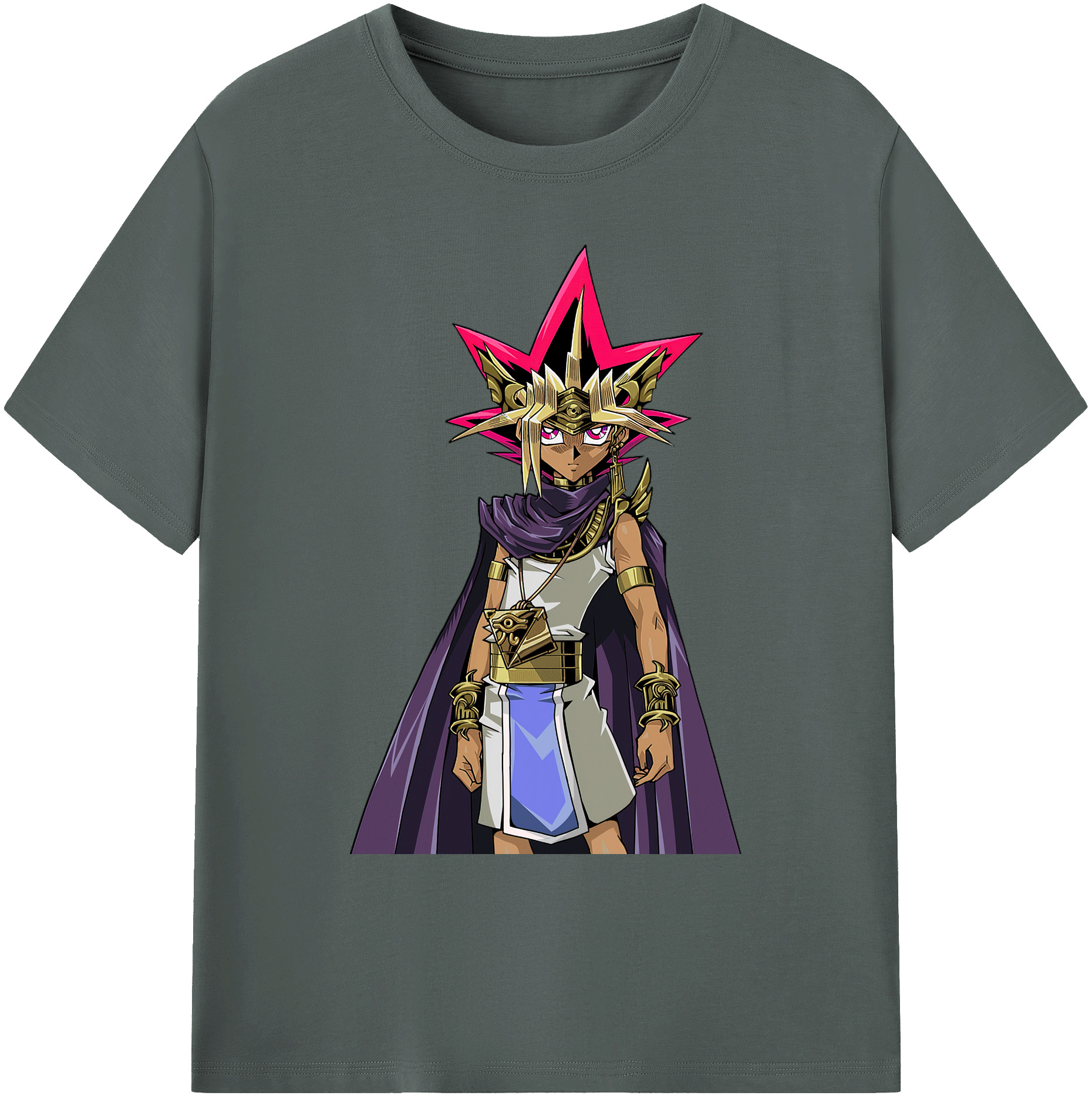 （画像用） 遊☆戯☆王 Yu-Gi-Oh! 綿100％ メンズ半袖Tシャツ｜肌触りやわらか＆通気性